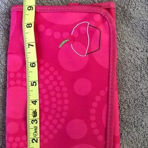 Fold-it Up Organizer cupcake "Pink Circle Spirals"
